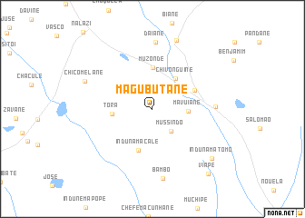 map of Magubutane