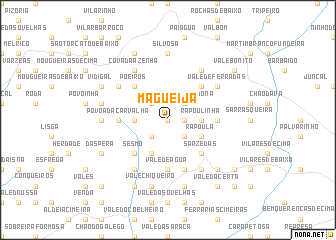 map of Magueija
