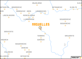 map of Maguelles
