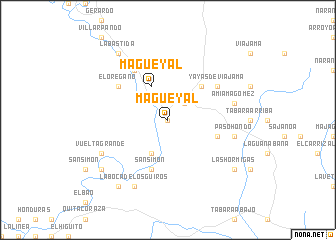 map of Magueyal