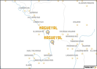 map of Magueyal