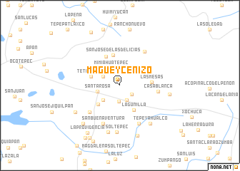 map of Maguey Cenizo