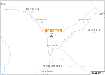 map of Magueyes