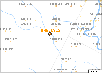 map of Magueyes