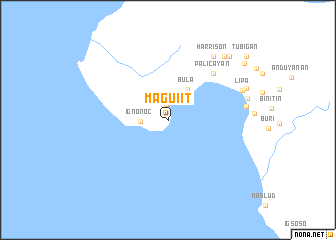 map of Maguiit