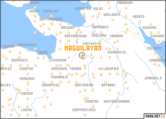 map of Maguilayan