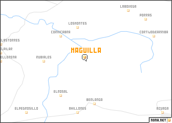 map of Maguilla