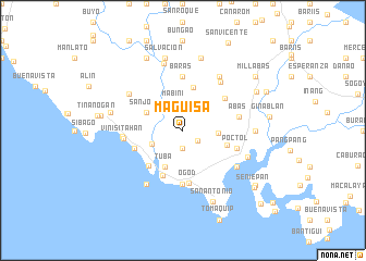 map of Maguisa