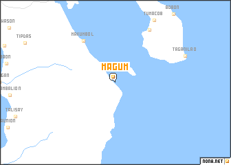 map of Magum