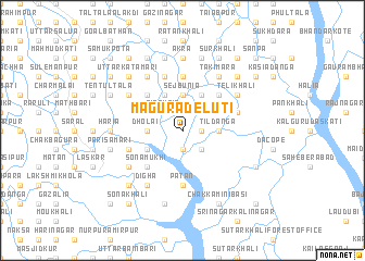 map of Māgura Deluti