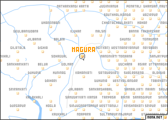 map of Māgura