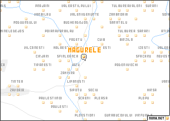 map of Măgurele