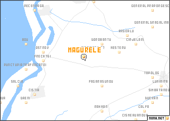 map of Măgurele