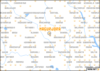 map of Māgurjora