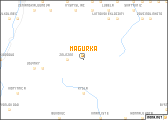 map of Magurka