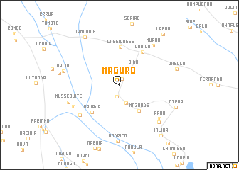 map of Maguro