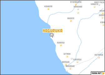 map of Maguruka