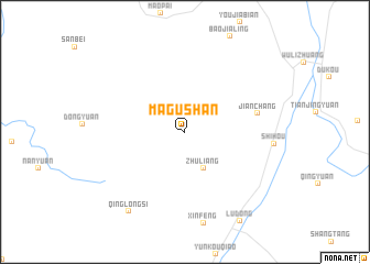 map of Magushan