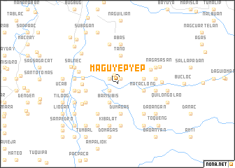 map of Maguyepyep