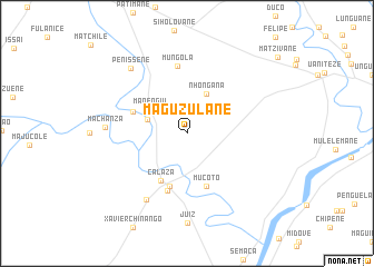 map of Maguzulane