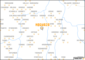 map of Magwaza