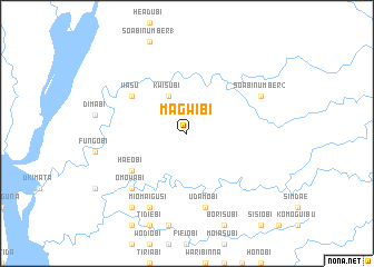 map of Magwibi