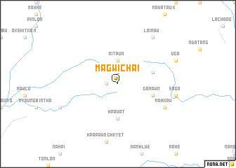 map of Magwi Chai