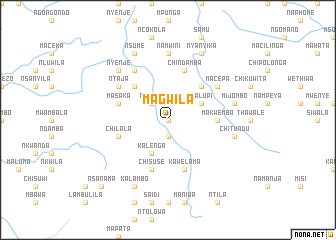 map of Magwila