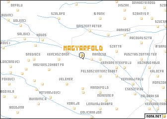 map of Magyarföld