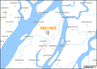 map of Magyibin