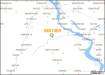 map of Magyibin