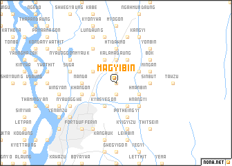 map of Magyibin