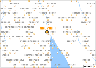 map of Magyibin