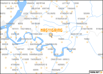 map of Magyigaing