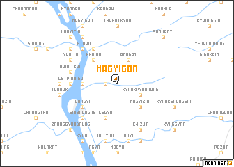 map of Magyigon