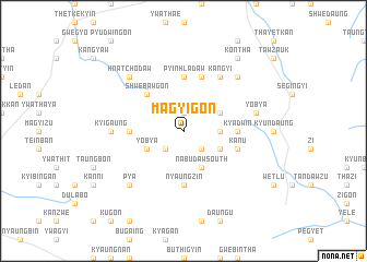 map of Magyigon