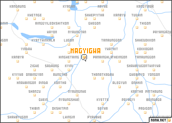 map of Magyigwa