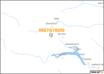 map of Magyigyaung