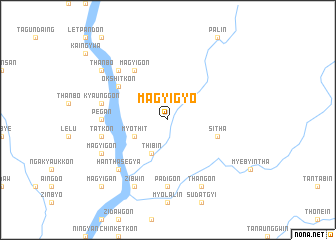 map of Magyigyo