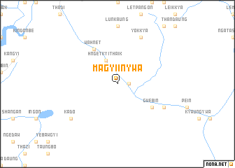 map of Magyi-inywa