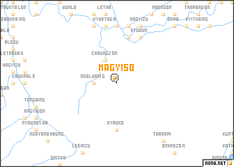 map of Magyiso