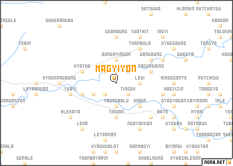 map of Magyiyon