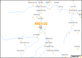 map of Magyizu