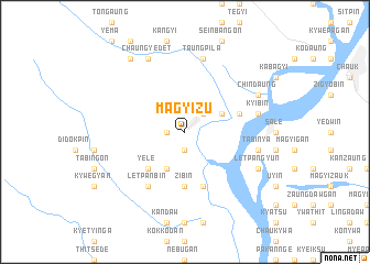 map of Magyizu