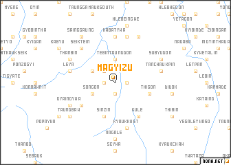 map of Magyizu