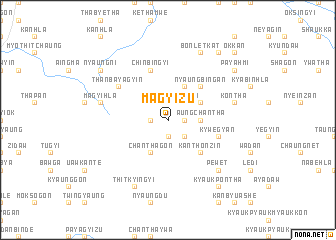 map of Magyizu