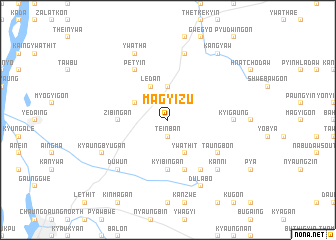 map of Magyizu