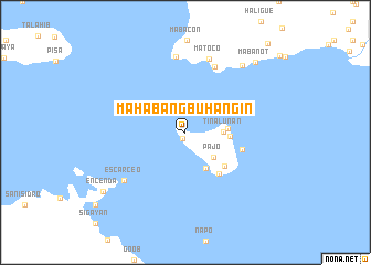 map of Mahabang Buhangin