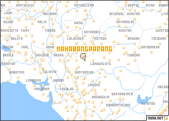 map of Mahabang Parang