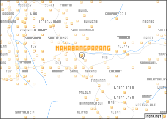 map of Mahabang Parang